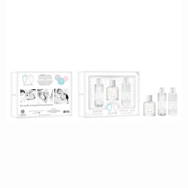 Eau my bb eau my bb eau de toilette 460ml vaporizador + shower gel 200ml + perfumed body lotion 200ml