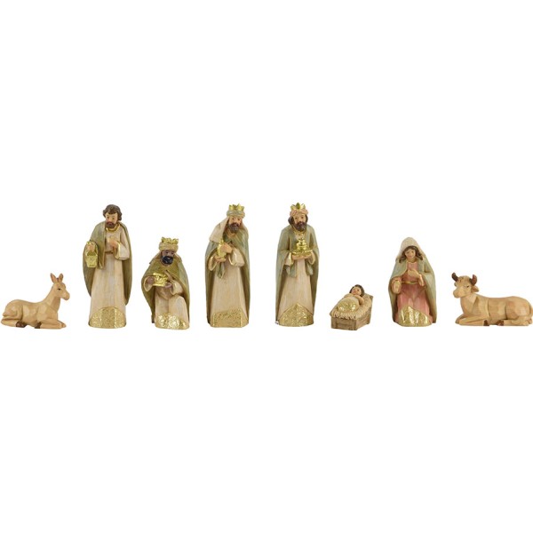 Belen de 8 figuras de poliresina