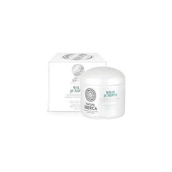 Natura Siberica Exfoliante Corporal Reparador, Enebro Silvestre 370 Ml