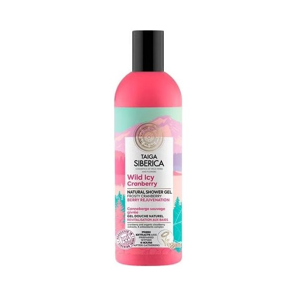 Natura Siberica Gel Ducha Natural Rejuvenecimiento De Bayas 270Ml